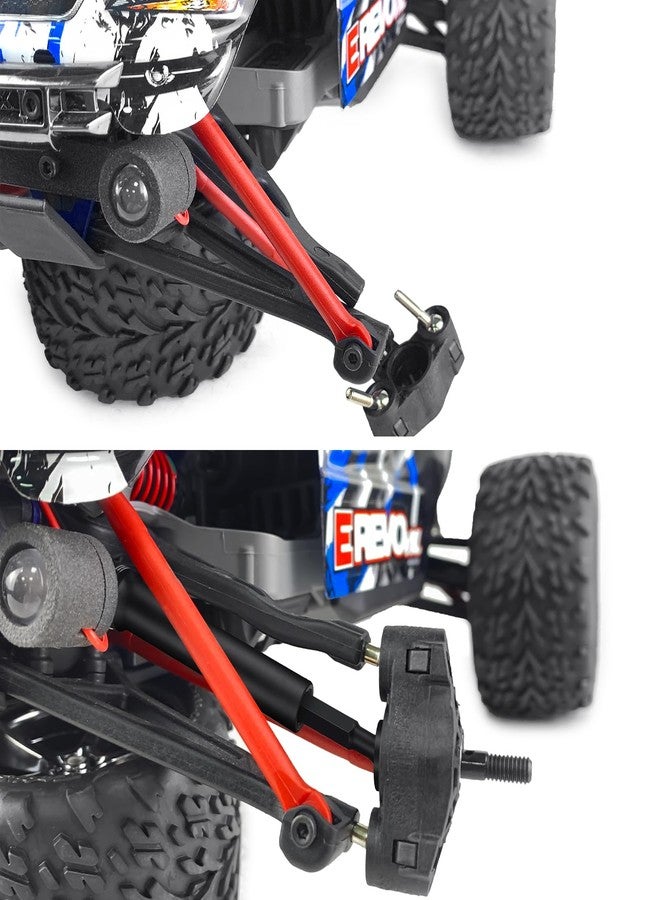 QUE-T 2pcs Hard Steel Drive Shafts CVD Universal Front and Rear for 1/16 TRX E-REVO Summit RC Upgrade Parts - Image 3